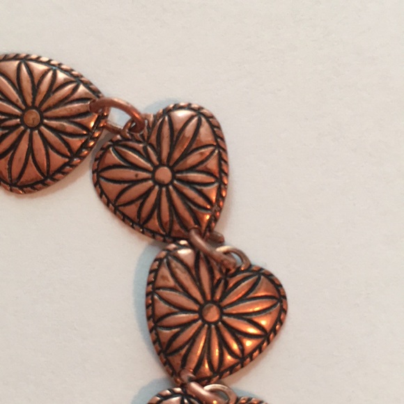 Exquisite vintage Western style copper bracelet, excellent condition! - Picture 7 of 16